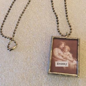 Vintage mommy necklace